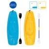 Pelican Sport Combo - 2 Solo Kids Kayaks With Paddles - Yellow/Blue 2 Pelican Sport Combo - 2 Solo Kids Kayaks With Paddles - Yellow/Blue -Pelican Sport Combo Solo Jaune Bleu Poignee TOP