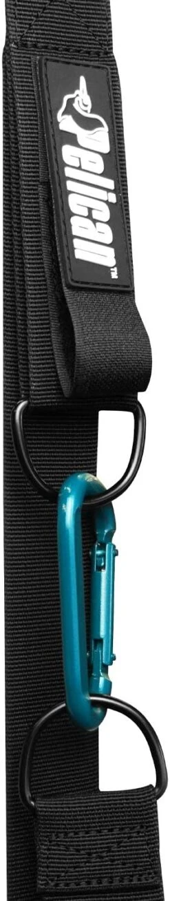 Kayak And SUP Storage Straps -Pelican Sport Systemedesanglederangementdoublepourkayak Pourinterieuretexterieur Cintrespourplanchedepaddle Livreavecclipdepagaie PS1954 detail
