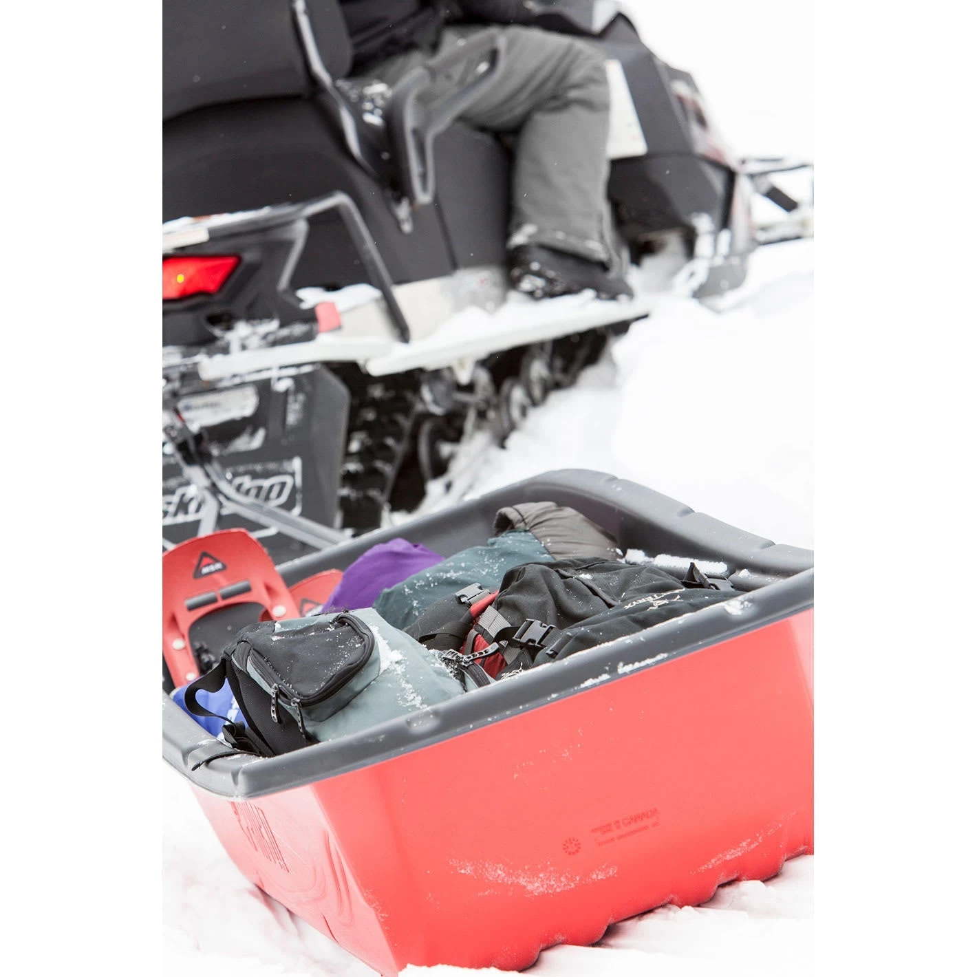 Pelican Sport Trek Sport 82 Utility Sled With Runners, Tow Hitch & Travel Cover 4 Pelican Sport Trek Sport 82 Utility Sled With Runners, Tow Hitch & Travel Cover - Image 2